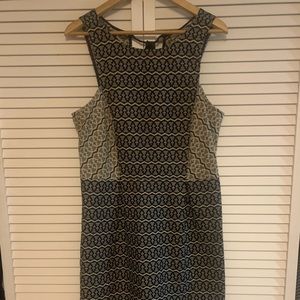 Loft sleeveless sheath dress